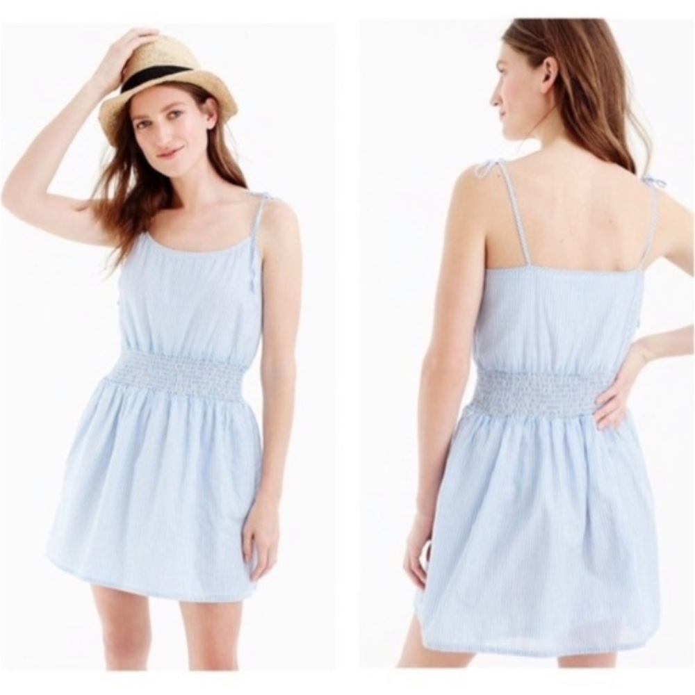 J. Crew Light Blue Summer Dress